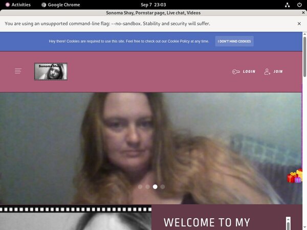 Account On Sonomashay.modelcentro.com