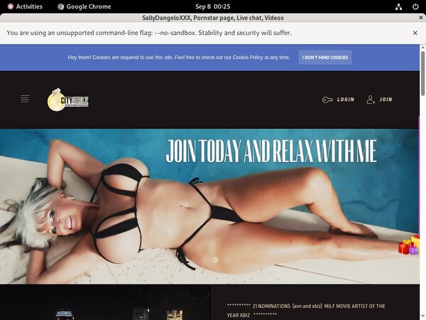 Account SallyDangeloXXX Free