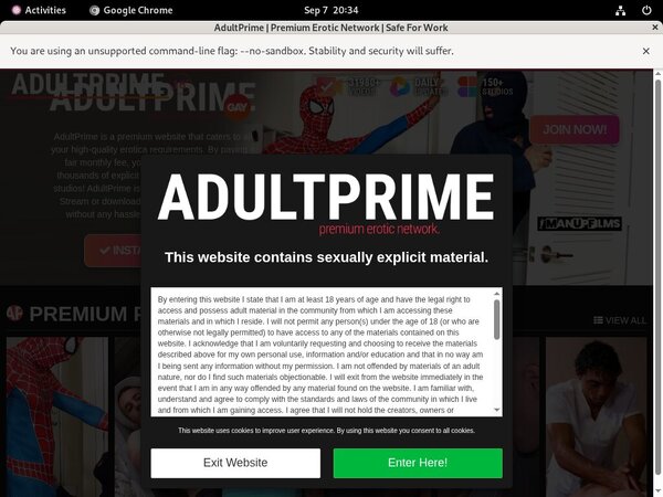 Adult-prime.com Free Account And Password