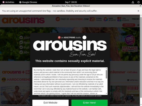 Arousins Trial Link