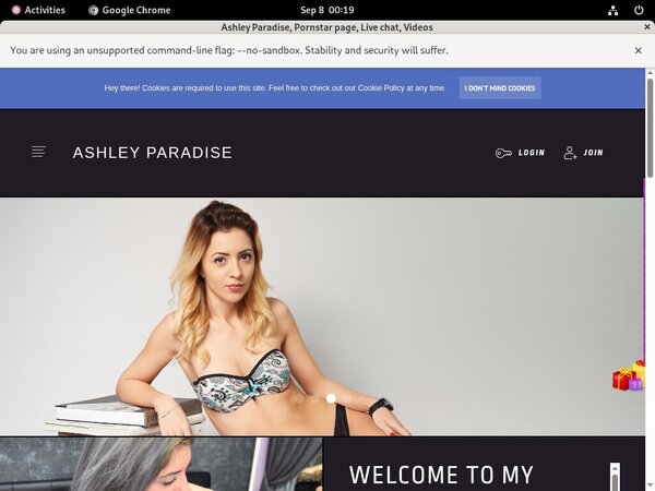 Ashley Paradise Access