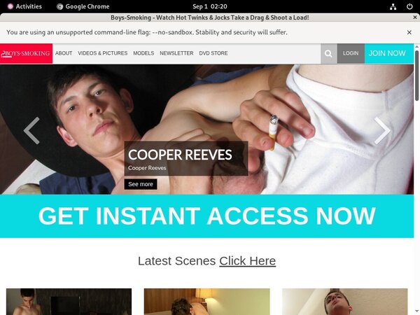 Boys-smoking.com App