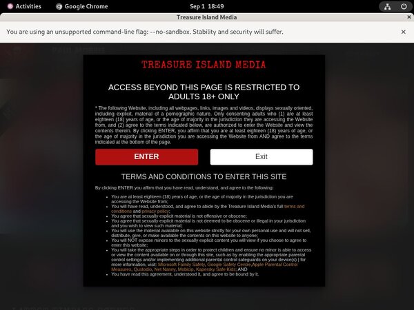 Bruthaload.treasureislandmedia.com Accounts Working