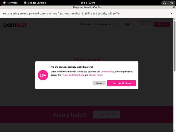 Camlust.com Day Trial Membership