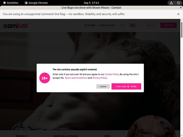Camlust.com Trial Membership Free