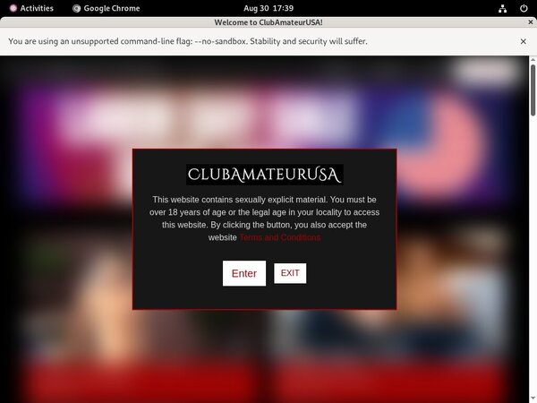 Clubamateurusa.com Using Paypal