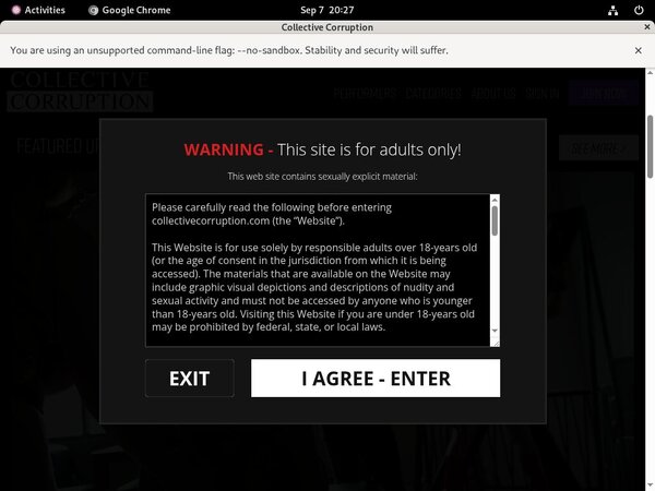 Collective Corruption Hot Sex