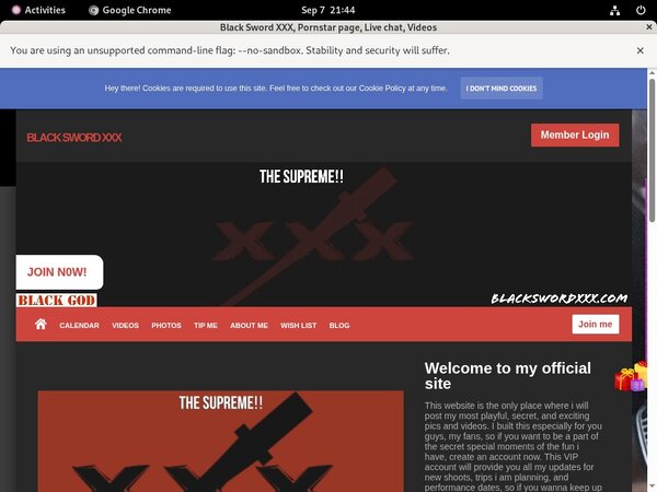 Daily Black Sword XXX Accounts