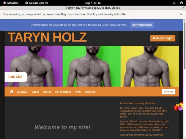 Daily Tarynholz.modelcentro.com Account