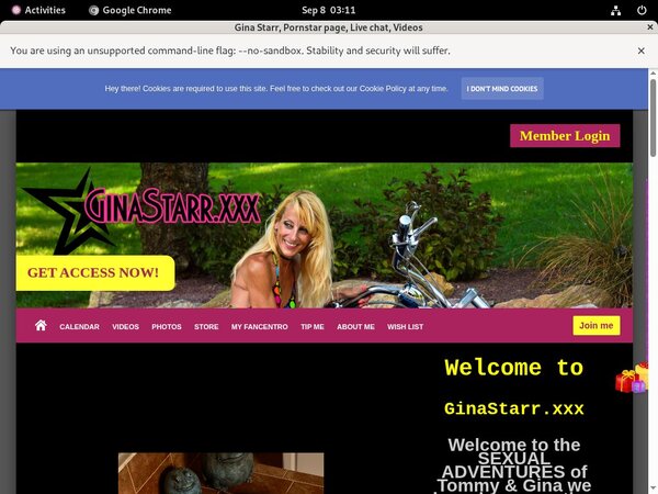 Discount Gina Starr Tour Discount Gina Starr Tour
