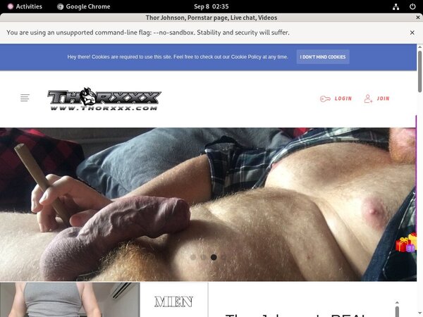Discounted Thorjohnsonxxx.com Membership