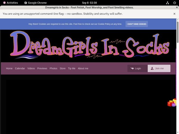 Dreamgirls In Socks Ccbill