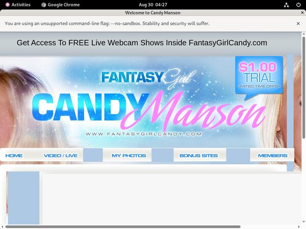 Fantasy Girl Candy Discounted Offer