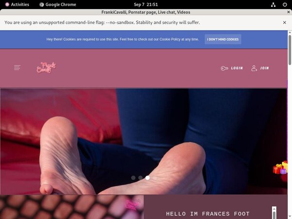 Frances.modelcentro.com Orgasm