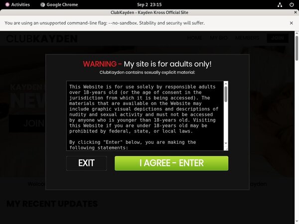 Free Clubkayden.com Acounts