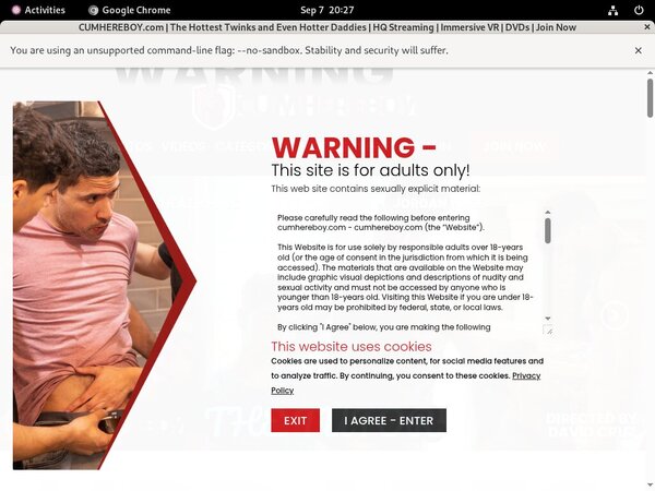 Free Cumhereboy.com Subscription