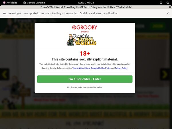Free Franks T-Girl World Id And Password