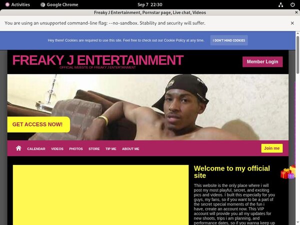 Free FreakyJEntertainment User