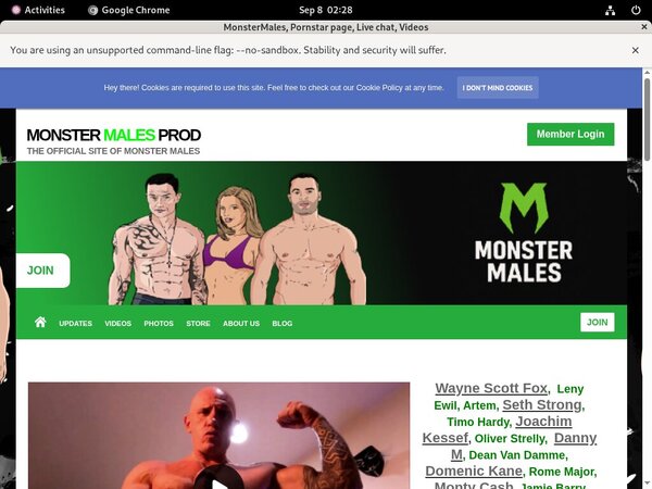 Free MonsterMales Premium Login