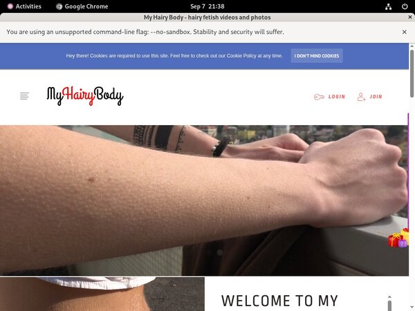 Free Myhairybody.com Accs