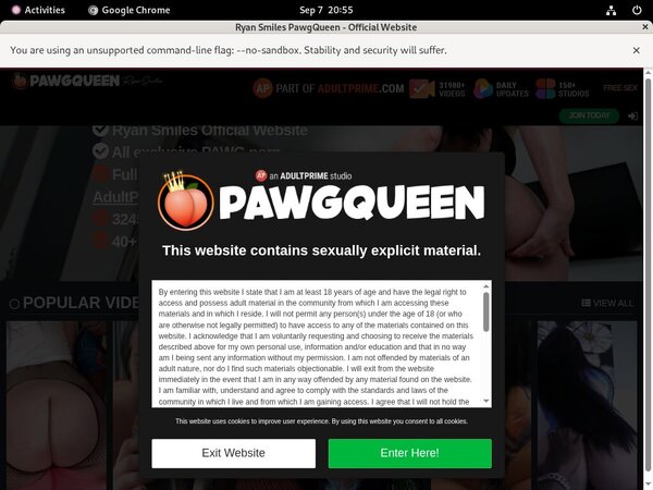 Free Pawgqueen Membership