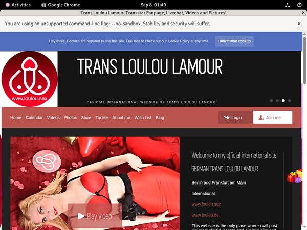 Free Trans Loulou Lamour Username And Pass