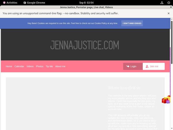 Free Working Jenna Justice Account