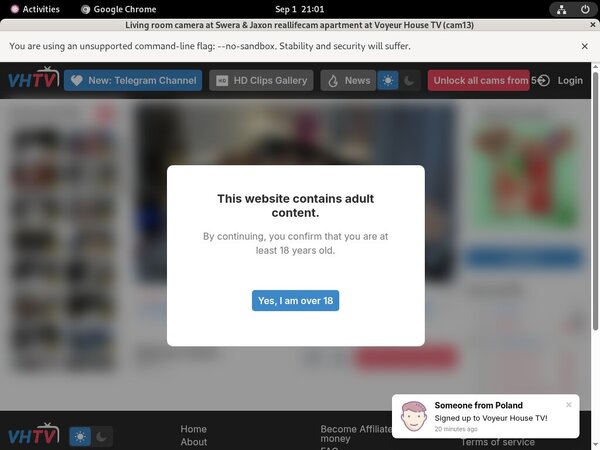 Get Voyeurhouse Free Logins