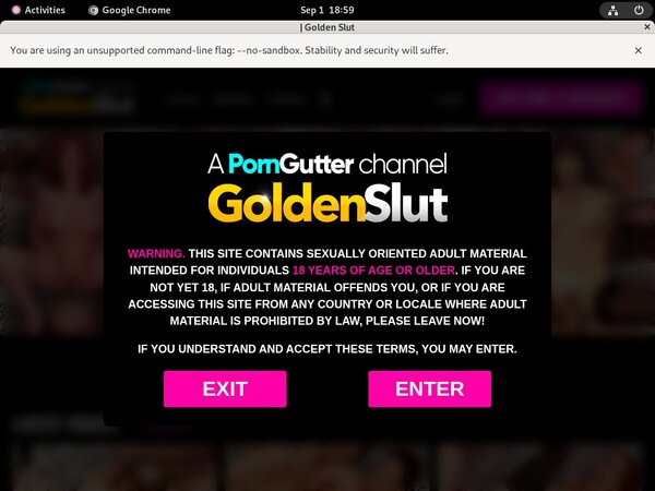 Golden Slut With Webbilling.com