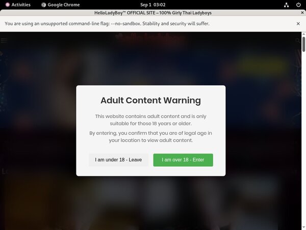 Hello Ladyboy Using Paypal