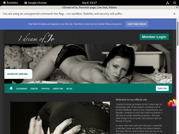 Idreamofjo.com Passworter