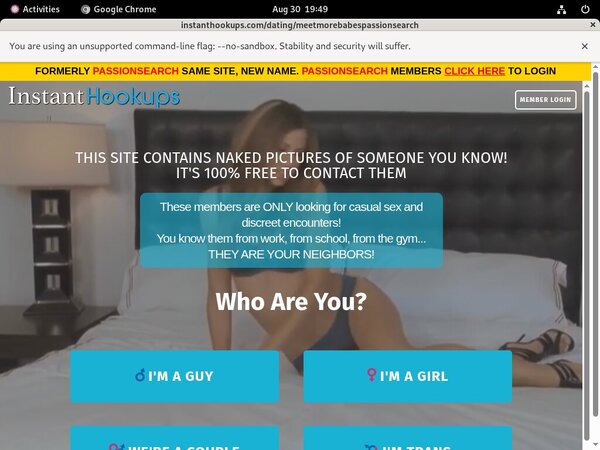 Instanthookups Passwords