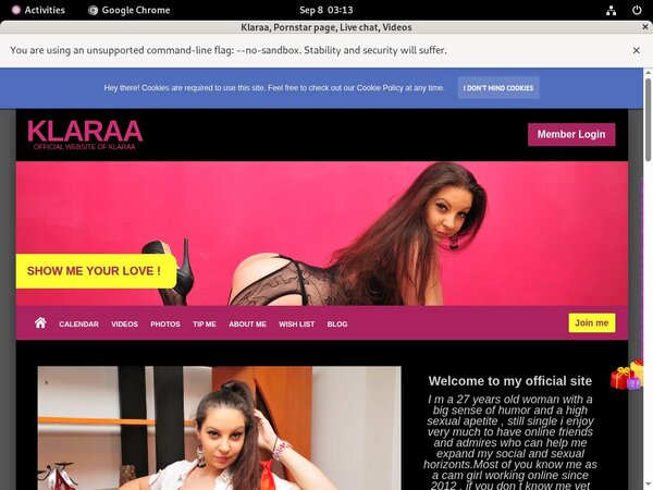 Klaraa.modelcentro.com Mobile Pass