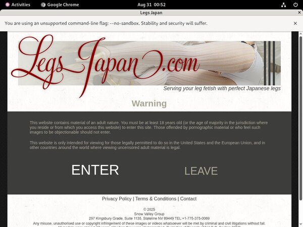 Legsjapan.com One Time Discount
