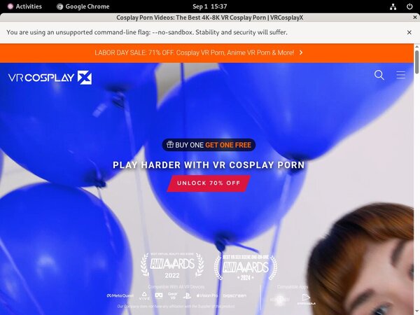 Logins VR Cosplay X Free