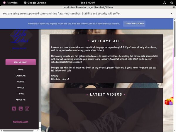 Lola Lotus Site Review