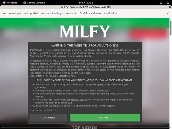 Milfy Free Tour