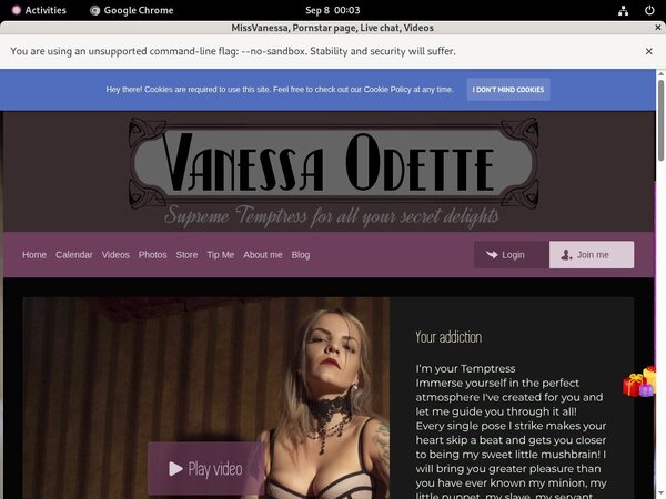MissVanessa Pro Biller Page