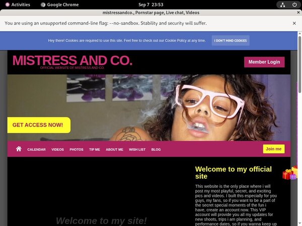 Mistressandco Channel