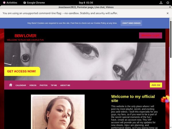 Mobile Jessijason2822.modelcentro.com Account