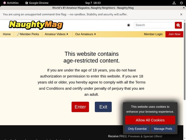 Naughty Mag Renew Subscription