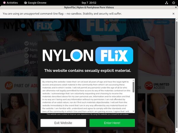Nylon Flix Member