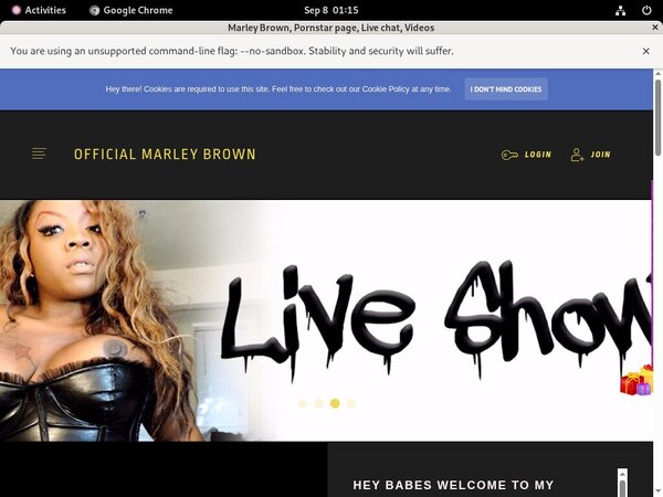 Officialmarleybrown.com Premium Membership