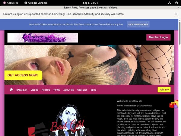 Roxx Raven Discount Deal