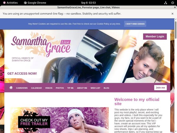 SamanthaGraceLive Limited Discount