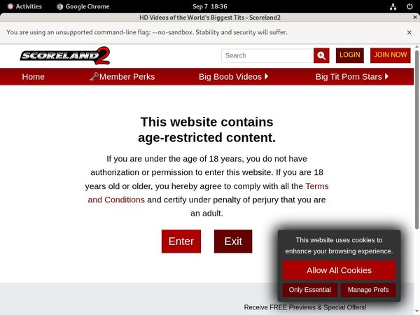 Scoreland2.com Anal