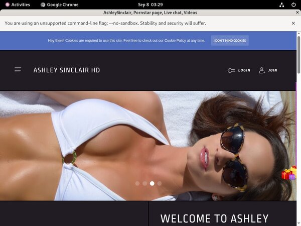 Sign Up To AshleySinclair Sign Up To AshleySinclair