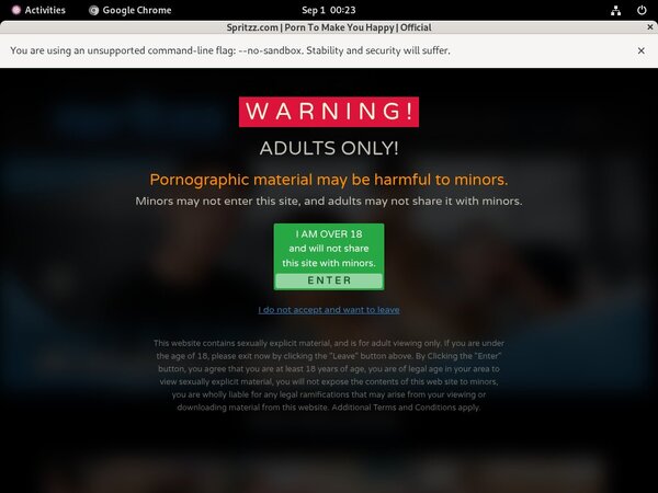 Spritzz.com Usernames