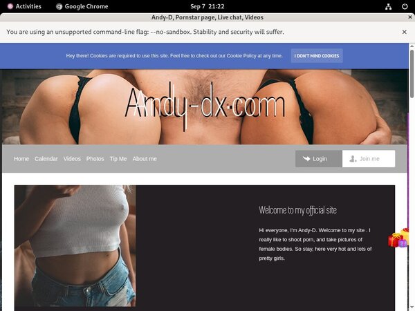 Subscribe To Andy-d