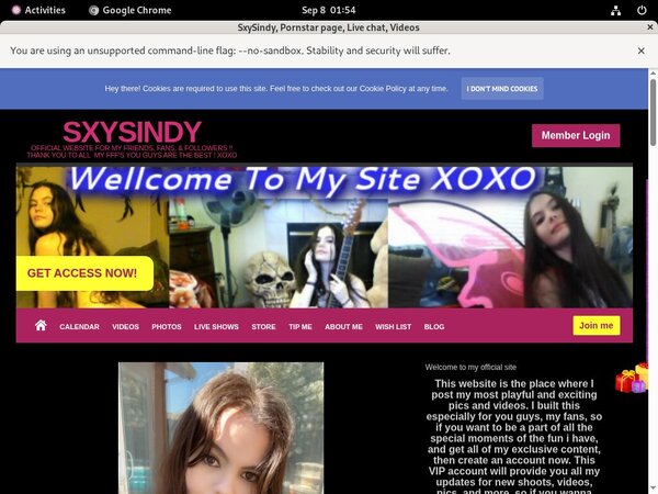 Sxysindyxoxo.com With Paypal
